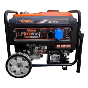 Generador Portátil Flowmak 6.5KW Negro Naranja