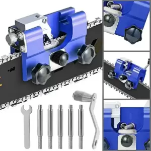 Nuevo Afilador de Motosierra Manual con Esmeril