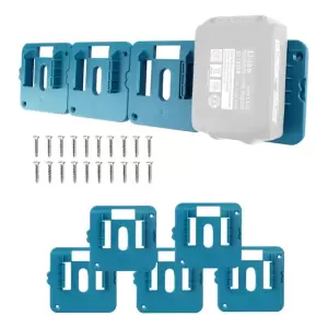 Suporte De Bateria De 5 Peças Para Suporte De Parede Makita