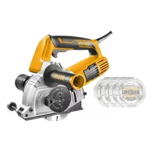 Sierra Acanaladora De Concreto 4 Discos 1500w - Ingco