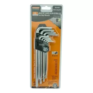Juego Llaves Allen Torx Makawa T10-T50