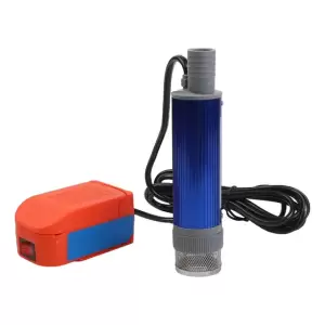 Bomba de Agua Eléctrica con Batería Litio 40-60L/min Portátil