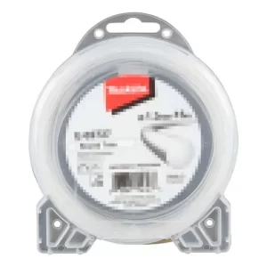 Hilo P/ Desbrozadora Nylon Redondo 1.3mm X 15m Makita E02727 Color Blanco
