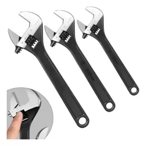 Kit Llaves Inglesas Ajustables 3, 6, 8 y 10”