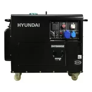 Generador Eléctrico Hyundai Diesel 6300W Monofásico