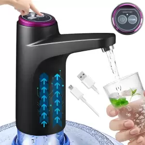 Bomba de Agua Eléctrica Portátil USB Recargable