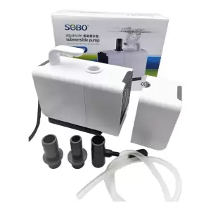 Bomba de Agua Sumergible Premium Sobo 2000L/H