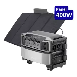 Generador EcoFlow Delta Pro Ultra + Batería + Panel 400W