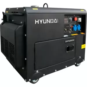 Generador Eléctrico Hyundai Diésel 5.3KVA Cerrado