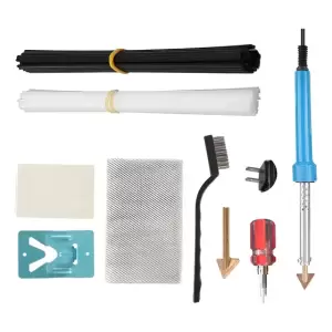 Kit De Soldadura De Plástico 1 Malla Metálica Portátil .