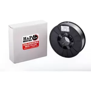 Alambre MIG Flux 5Kg 0.8mm Sin Gas H&P