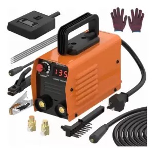 Soldadora Inverter 220V 60Hz Naranja Compacta