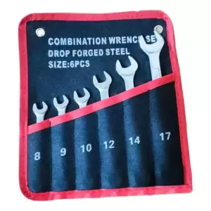 Juego Llave Inglesa Combinada 6 Piezas Profesional