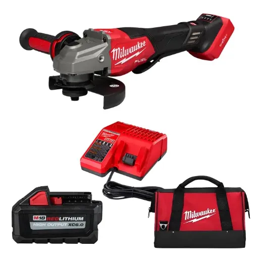 Kit Esmeril Milwaukee M18 Fuel 4-1/2-6" Variable 1 Kit Esmeril Milwaukee M18 Fuel 4-1/2-6" Variable