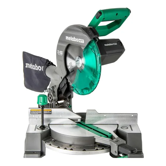Sierra Ingleteadora Metabo HPT 10" 15A Compuesta 1 Sierra Ingleteadora Metabo HPT 10" 15A Compuesta