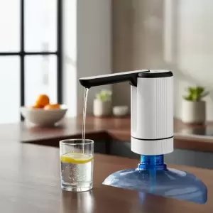 Bomba De Agua Eléctrica USB Para Bidón Recargable