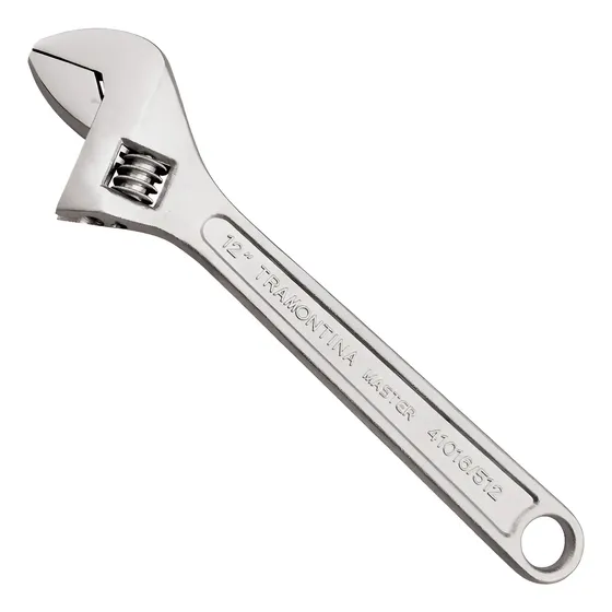 Llave Inglesa Ajustable Tramontina 12'' Cromada 1 Llave Inglesa Ajustable Tramontina 12'' Cromada