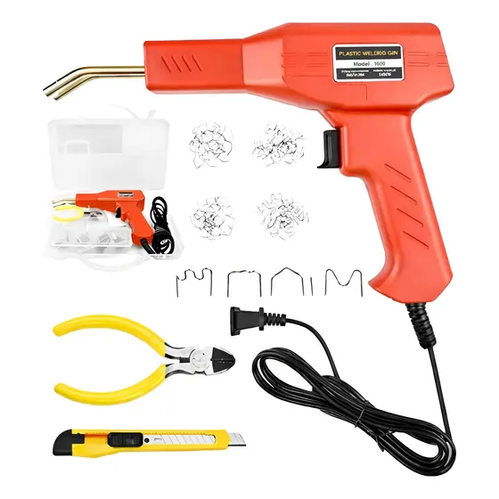 Grapadora Maquina Para Soldar Plástico Eléctrica 50w 1 Grapadora Maquina Para Soldar Plástico Eléctrica 50w